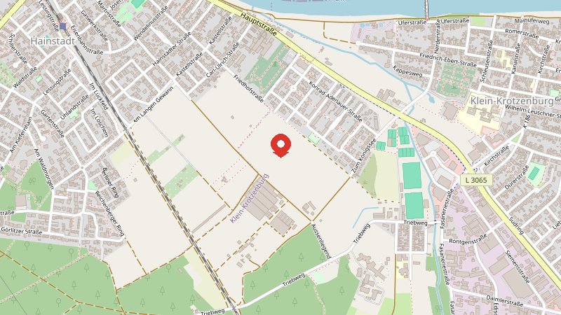 Karte: Klein Krotzenburg Außenliegend , 63512 Hainburg Kleinkrotzenburg