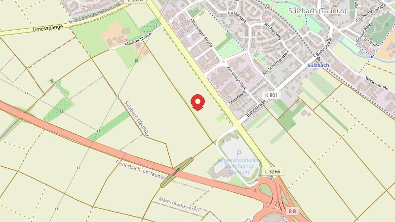 Karte: An der L3266 Königsteiner Straße , 65843 Sulzbach