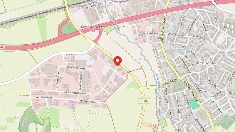 Karte: Lützelhäuser Weg 10, 63571 Gelnhausen