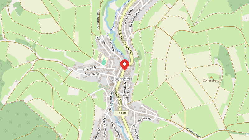 Karte: Frankfurter Straße , 63637 Oberndorf