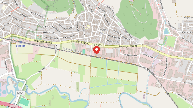 Karte: Büdinger Str. 1, 63584 Gründau