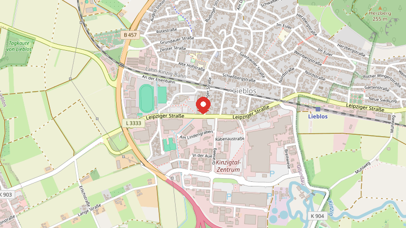 Karte: Büdinger Straße 1, 63584 Gründau