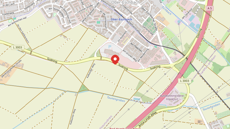 Karte: Am Südring Außerhalb , 61346 Bad Homburg Ober-Eschbach