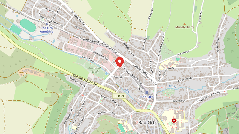 Karte: Martinusstraße 20, 63619 Bad Orb